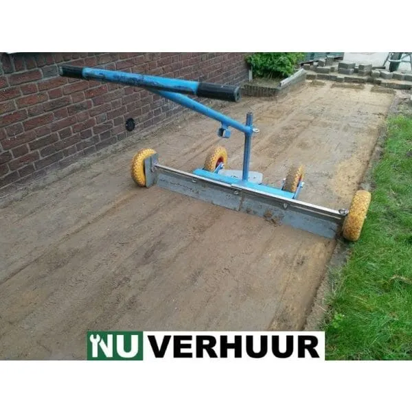 Strakvlak egalisatieschuif werking